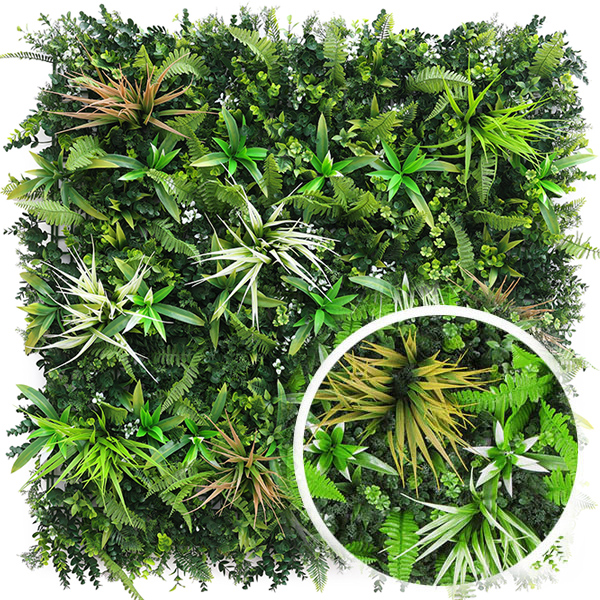 mur vegetal artificiel savane 1m par 1m