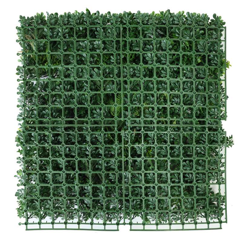 Mur végétal artificiel Xcaret conditionnement face arrière