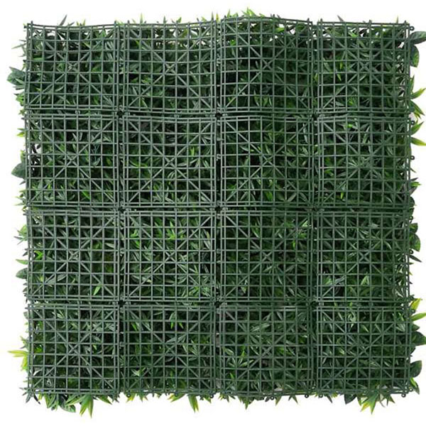 mur végétal artificiel équateur support plastique