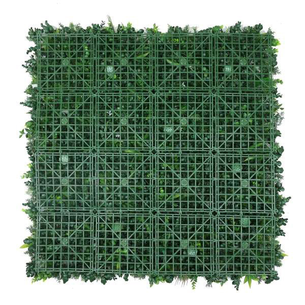 mur végétal artificiel savane support plastique